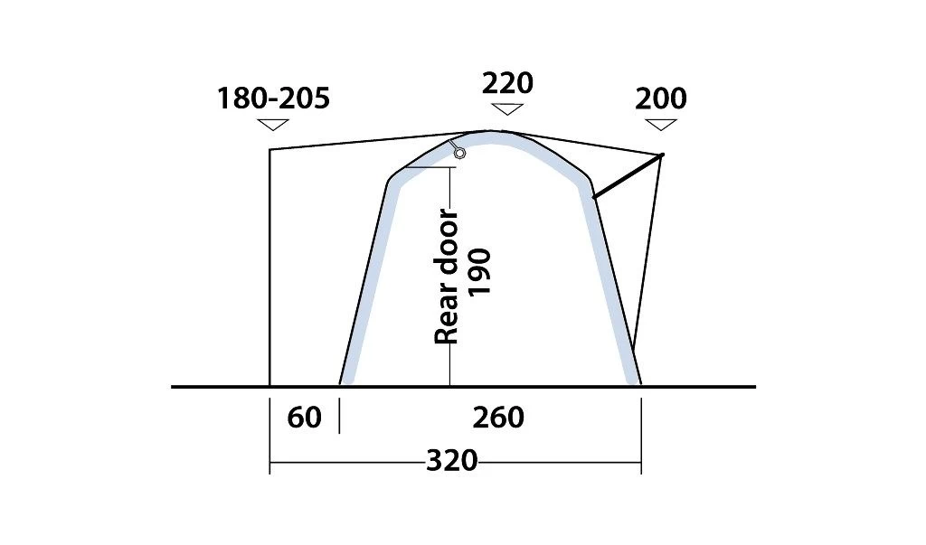 Outwell Milestone Shade Air Drive Away Awning 9 Outwell Milestone Shade Air Drive Away Awning - Image 9
