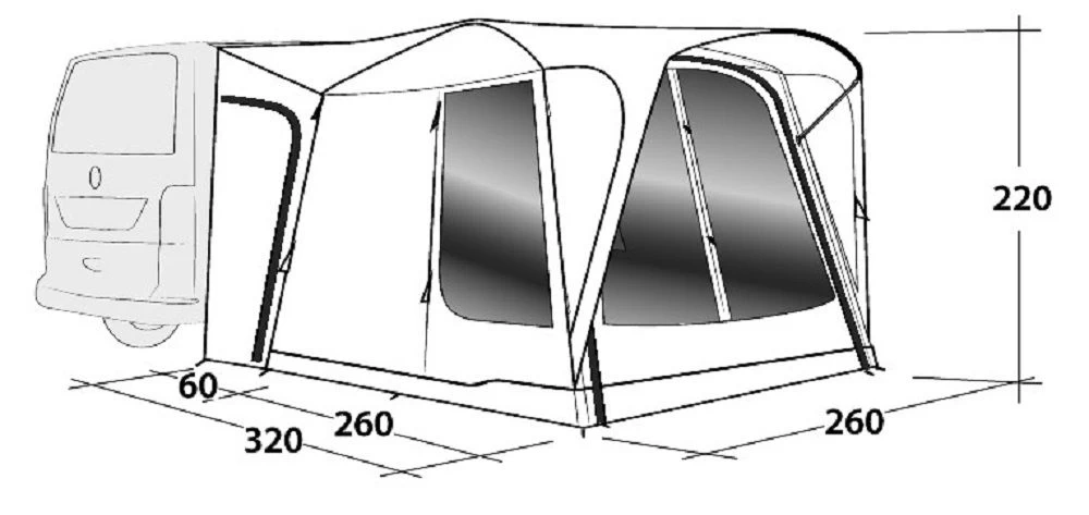 Outwell Milestone Shade Drive Away Awning 13 Outwell Milestone Shade Drive Away Awning - Image 13