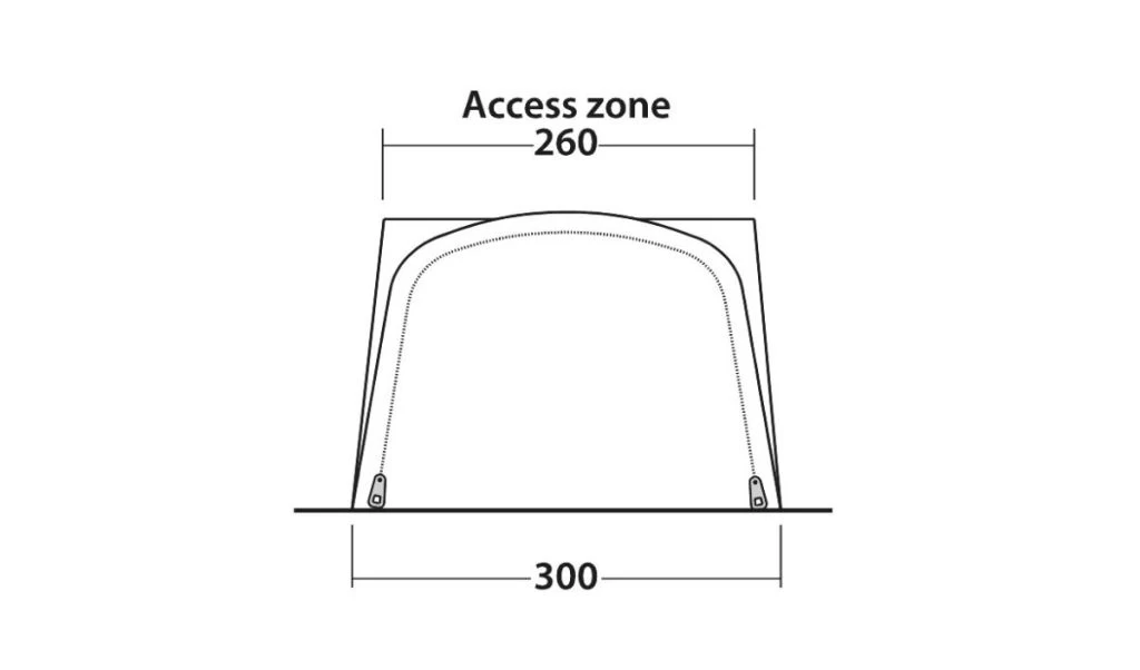 Outwell Newburg 260 Drive Away Awning 9 Outwell Newburg 260 Drive Away Awning - Image 9