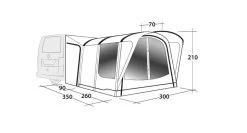Outwell Newburg 260 Drive Away Awning 17 Outwell Newburg 260 Drive Away Awning -Outdoor Camping Store 111102 newburg 260 drawing perspective2