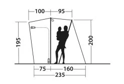 Outwell Lakecrest Drive Away Awning 35 Outwell Lakecrest Drive Away Awning -Outdoor Camping Store 111166 lakecrest drawing other4