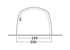 Outwell Oakwood 3 Tent 24 Outwell Oakwood 3 Tent -Outdoor Camping Store 111208 oakwood 3 drawing other5