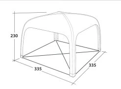 Outwell Air Shelter 14 Outwell Air Shelter -Outdoor Camping Store 111222 air shelter drawing perspective2