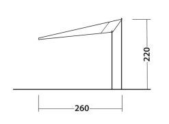 Outwell Fieldcrest Canopy -Outdoor Camping Store 111239 fieldcrest canopy drawing other4