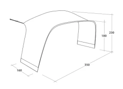 Outwell Universal Connector L -Outdoor Camping Store 111341 1