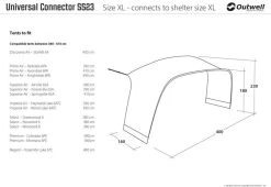 Outwell Universal Connector XL -Outdoor Camping Store 111343 6