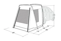 Outwell Dunecrest Drive Away Awning 24 Outwell Dunecrest Drive Away Awning -Outdoor Camping Store 111344 dunecrest drawing perspective2