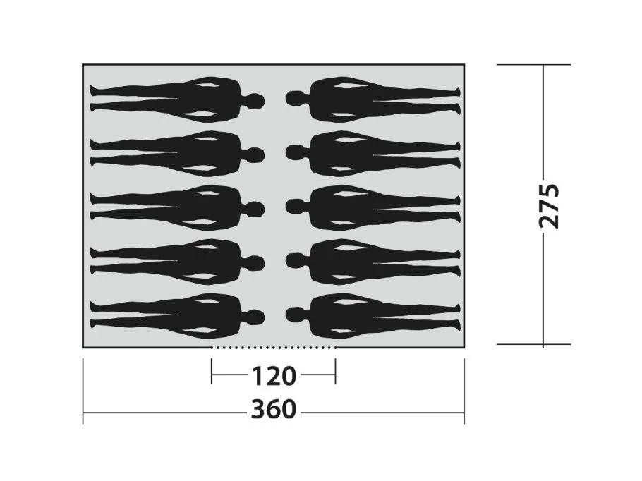 Easy Camp Moonlight Cabin Tent 2 Easy Camp Moonlight Cabin Tent - Image 2
