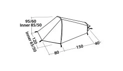 Robens Arrow Head Tent -Outdoor Camping Store 130213 arrow head drawing perspective 2 1