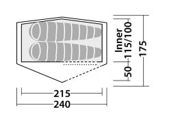 Robens Starlight 2 Tent 12 Robens Starlight 2 Tent -Outdoor Camping Store 130259 starlight 2 drawing floorplan 3