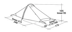 Robens Starlight 2 Tent 11 Robens Starlight 2 Tent -Outdoor Camping Store 130259 starlight 2 drawing perspective 2