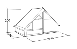 Robens Prospector Shanty Tent -Outdoor Camping Store 130310 2