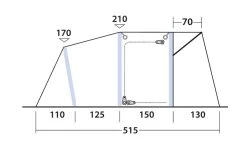 Outwell Blossburg 380 Drive Away Air Awning -Outdoor Camping Store 15124c9a 6bab 46fa b27f 8617a1801834