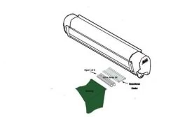 Vango Driveaway Fixing Kit For 4mm & 6mm Rails 3m Set 9 Vango Driveaway Fixing Kit For 4mm & 6mm Rails 3m Set -Outdoor Camping Store 4and6 kit