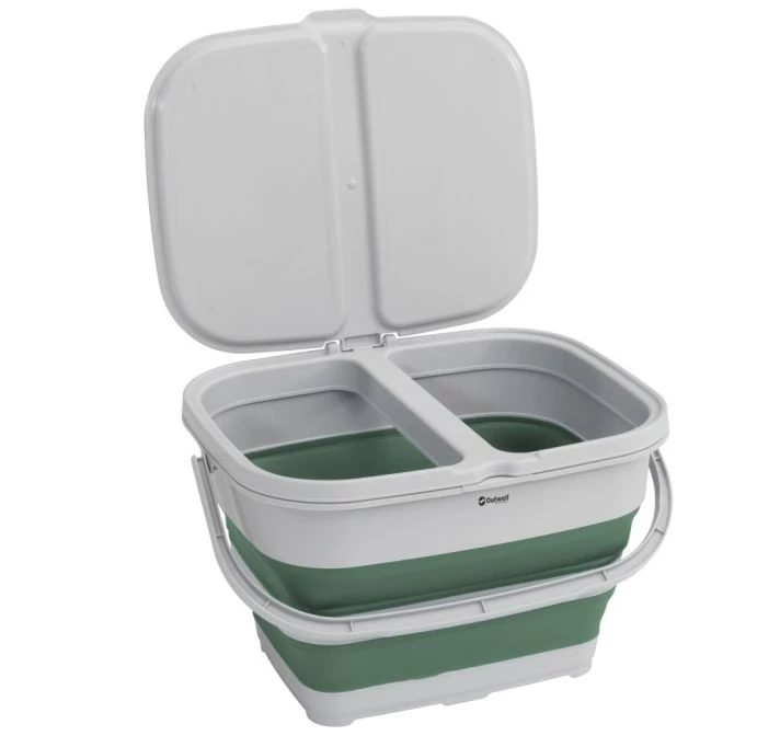Outwell Collaps RecycleIt Basket Shadow Green 2 Outwell Collaps RecycleIt Basket Shadow Green - Image 2