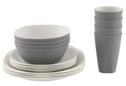 Outwell Gala 4 Person Dinner Set