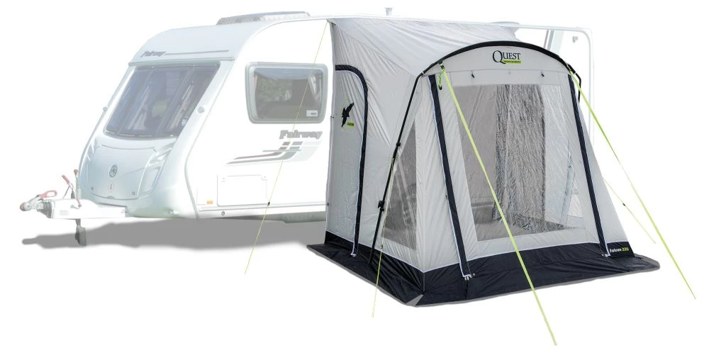 Quest Falcon 220 Poled Porch Caravan Awning 5 Quest Falcon 220 Poled Porch Caravan Awning - Image 5