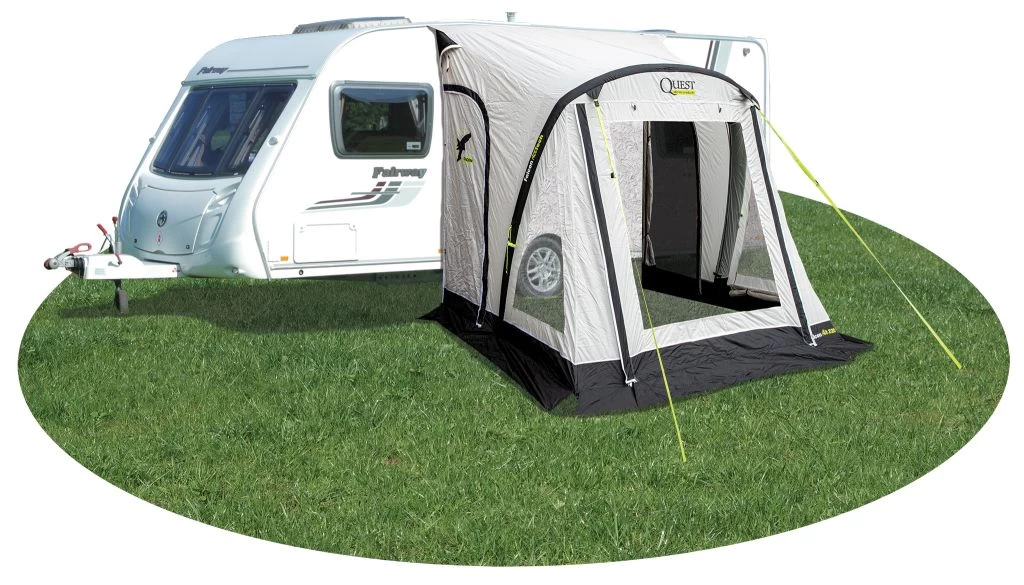 Quest Falcon 220 Poled Porch Caravan Awning 8 Quest Falcon 220 Poled Porch Caravan Awning - Image 8