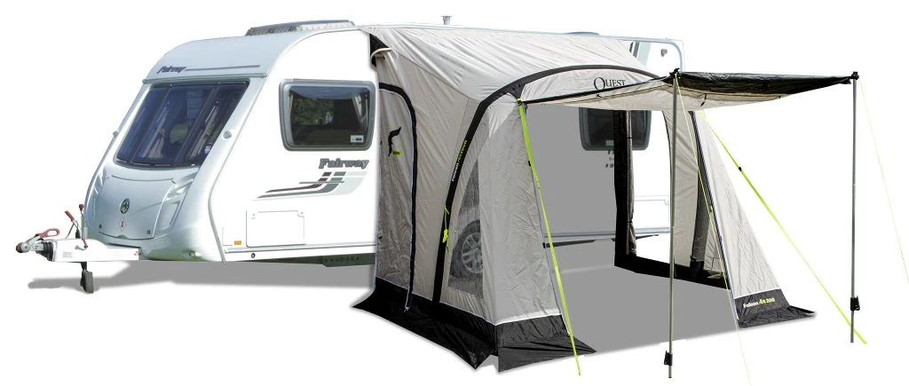 Quest Falcon 260 Poled Porch Caravan Awning 4 Quest Falcon 260 Poled Porch Caravan Awning - Image 4