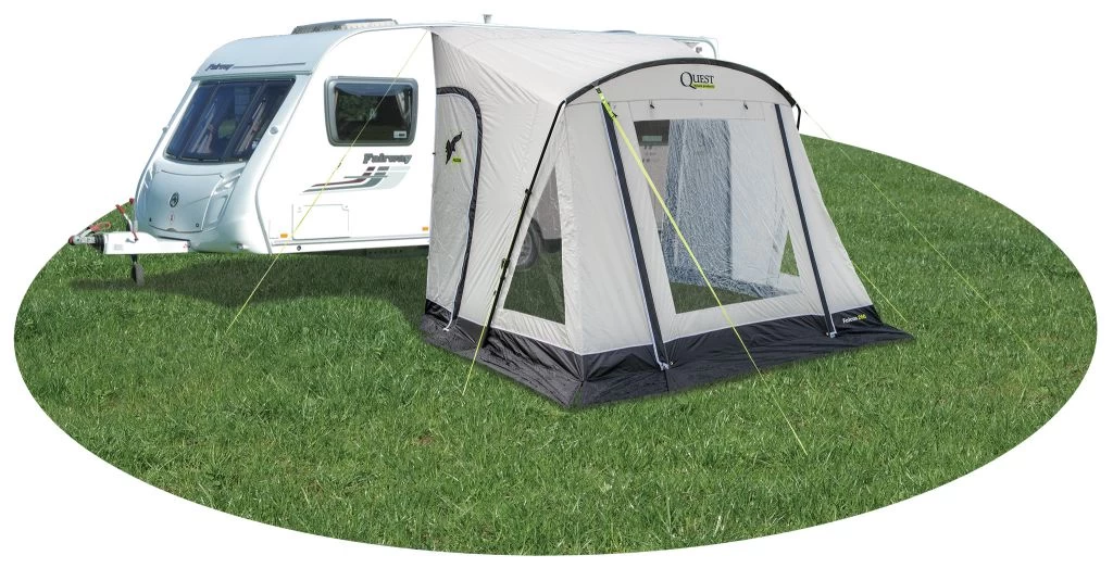Quest Falcon 260 Poled Porch Caravan Awning 12 Quest Falcon 260 Poled Porch Caravan Awning - Image 12