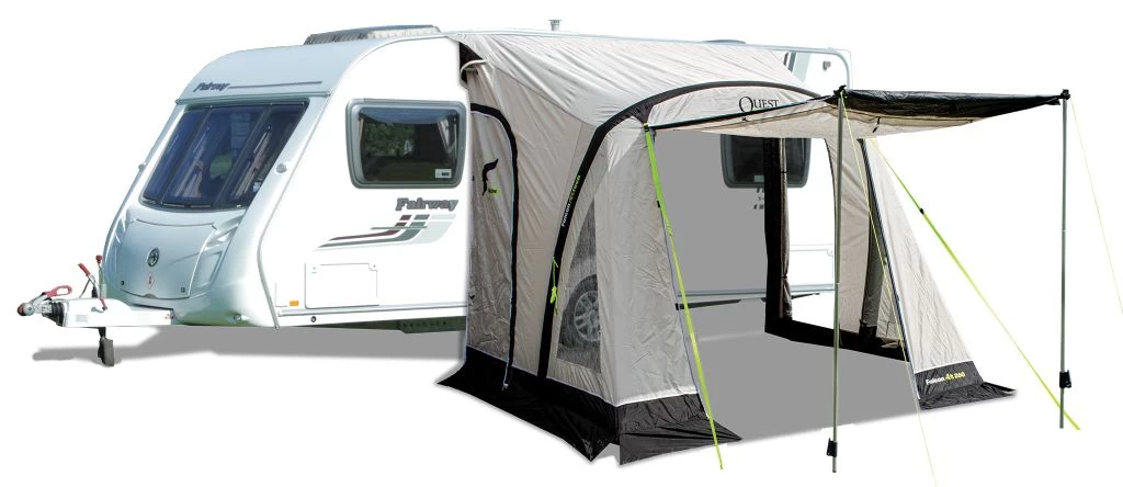 Quest Falcon 260 Poled Porch Caravan Awning 13 Quest Falcon 260 Poled Porch Caravan Awning - Image 13