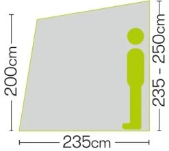 Quest Falcon Air 325 Porch Awning 11 Quest Falcon Air 325 Porch Awning -Outdoor Camping Store a3502a 6 photo