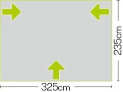 Quest Falcon Air 325 Porch Awning 12 Quest Falcon Air 325 Porch Awning -Outdoor Camping Store a3502a 7 photo