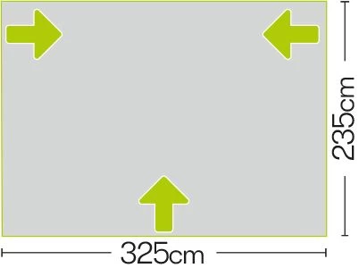 Quest Falcon Air 325 Porch Awning 4 Quest Falcon Air 325 Porch Awning - Image 4