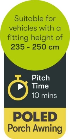 Quest Falcon 390 Poled Porch Caravan Awning 11 Quest Falcon 390 Poled Porch Caravan Awning -Outdoor Camping Store a3503 9 fullsize