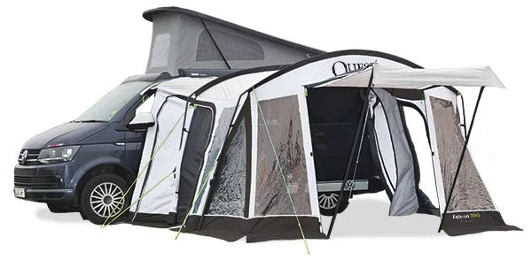Quest Falcon 300 Low Poled Drive Away Awning 1 Quest Falcon 300 Low Poled Drive Away Awning