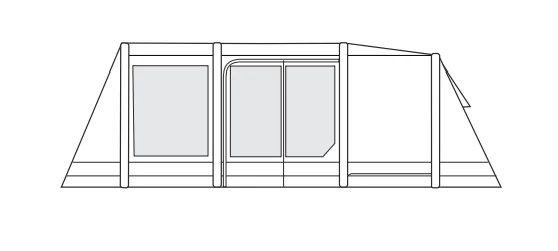 Outdoor Revolution Airedale 5.0S Tent Package 4 Outdoor Revolution Airedale 5.0S Tent Package - Image 4