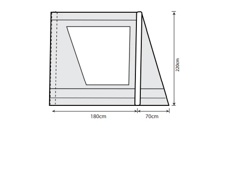 Outdoor Revolution Airedale 7.0SE / 9.0SE Front Porch Extension 9 Outdoor Revolution Airedale 7.0SE / 9.0SE Front Porch Extension - Image 9