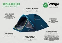 Vango Alpha 400 CLR Tent 9 Vango Alpha 400 CLR Tent -Outdoor Camping Store alpha 400 clr