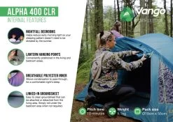 Vango Alpha 400 CLR Tent 8 Vango Alpha 400 CLR Tent -Outdoor Camping Store alpha 400 clr2
