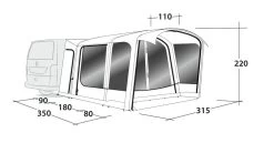 Outwell Maryville 260SA Flex Drive Away Air Awning -Outdoor Camping Store ba97d9a1 a55a 4568 831e 8457a27ceede 1280x960