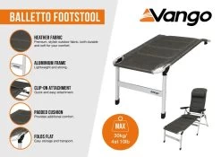 Vango Balletto Footstool 5 Vango Balletto Footstool -Outdoor Camping Store balletto footstool
