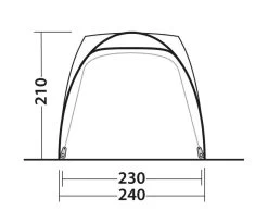 Outwell Beachcrest Driveaway Awning 24 Outwell Beachcrest Driveaway Awning -Outdoor Camping Store beachcrest size guide