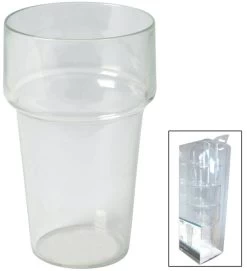 Pack Of 4 Bo-Camp 300ml Beer Glasses