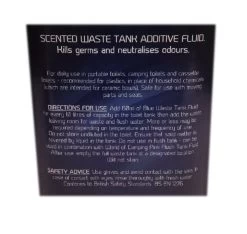 WoC Blue 2 Ltr & Pink 2 Ltr Toilet Fluid Package -Outdoor Camping Store blue back 1 1