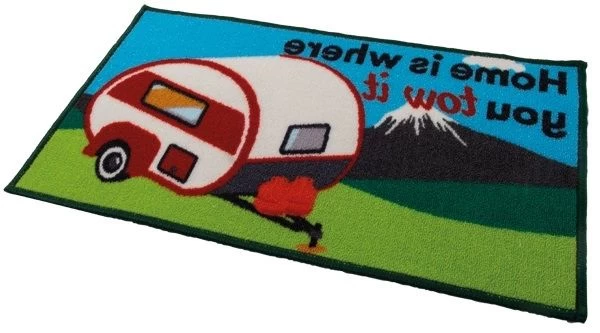 Quest Washable 'Home Is Where You Tow It' Mat 2 Quest Washable 'Home Is Where You Tow It' Mat - Image 2