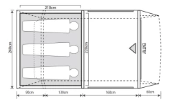 Outdoor Revolution Camp Star 350 Air Tent Bundle (2022) 22 Outdoor Revolution Camp Star 350 Air Tent Bundle (2022) -Outdoor Camping Store campstar 350 2 1
