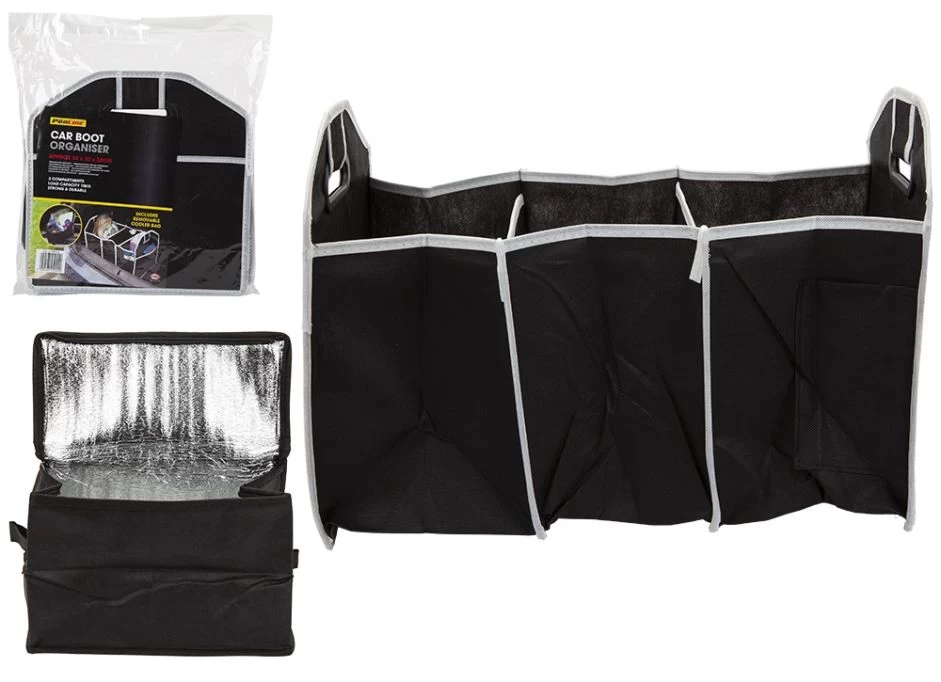 Car Boot Organiser With Removable Cooler Bag 2 Car Boot Organiser With Removable Cooler Bag - Image 2