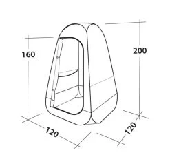 Easy Camp Little Loo Toilet Tent -Outdoor Camping Store easy camp little loo 2