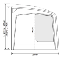 Outdoor Revolution Eclipse Pro 380L Caravan/Motorhome Awning -Outdoor Camping Store eclipse pro 380 2 2