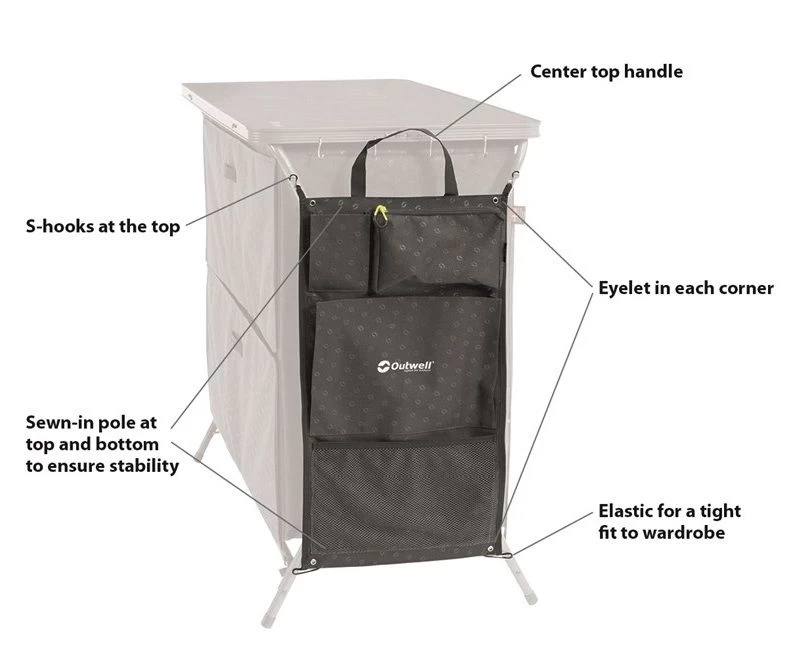 Outwell Neat'N'Tidy Organiser 2 Outwell Neat'N'Tidy Organiser - Image 2