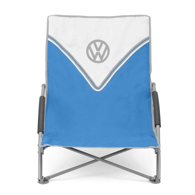 Volkswagen Blue Campervan Folding Low Camping Chair 2 Volkswagen Blue Campervan Folding Low Camping Chair - Image 2