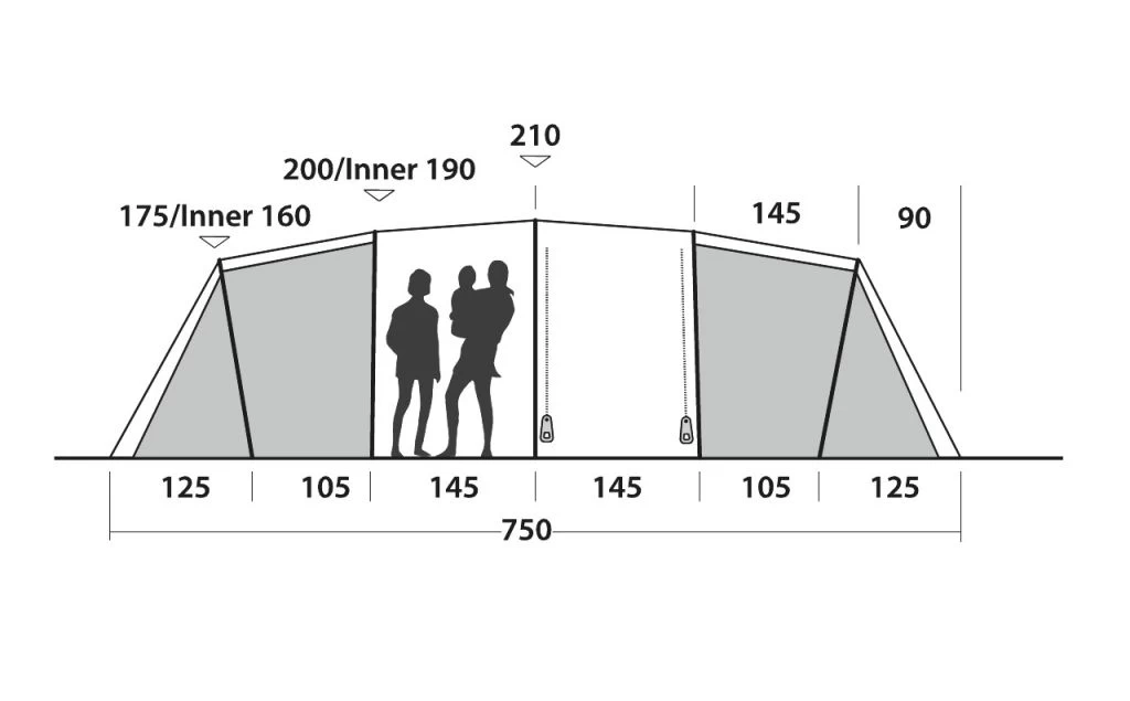 Easy Camp Huntsville 800 Twin Tent 11 Easy Camp Huntsville 800 Twin Tent - Image 11