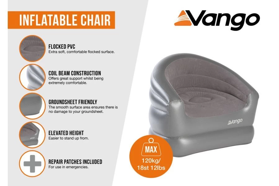 Vango Inflatable Chair 3 Vango Inflatable Chair - Image 3
