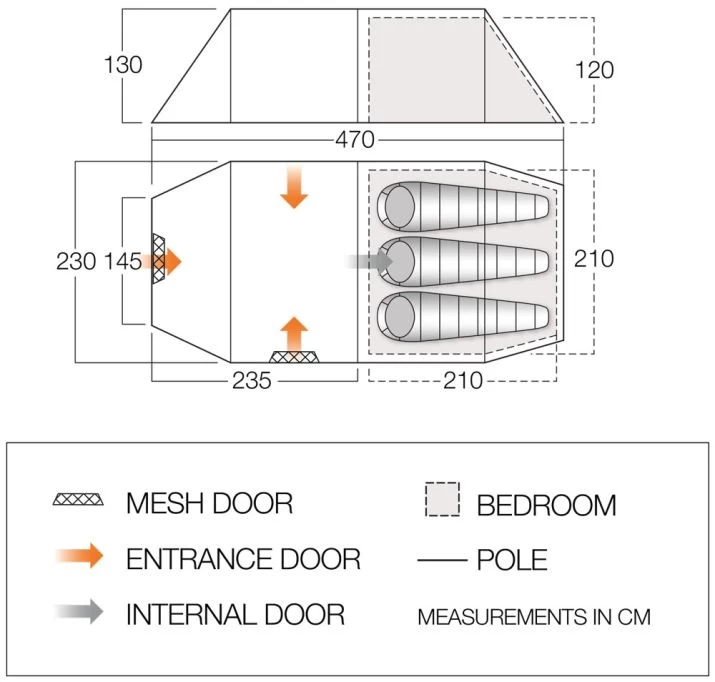 Vango Kibale 350 Tent 10 Vango Kibale 350 Tent - Image 10