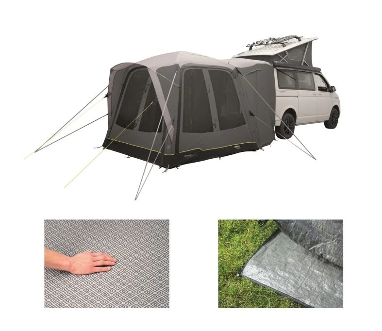 Outwell Linnburg Air Rear Drive Away Awning Package 1 Outwell Linnburg Air Rear Drive Away Awning Package